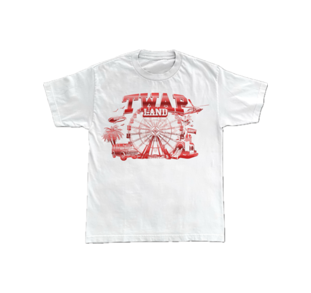 TEE SHIRT TWAP LAND BY HOODPLACE
