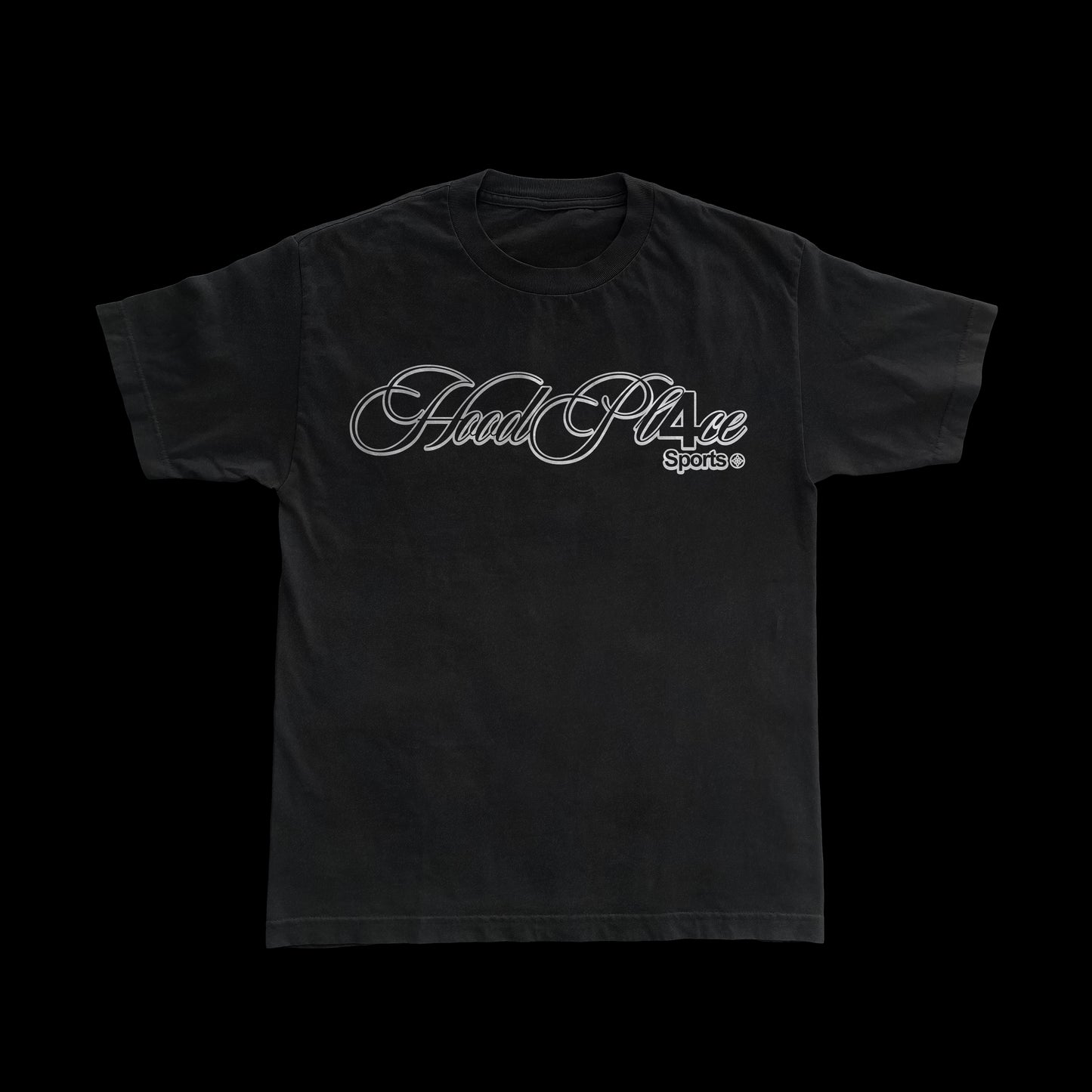 HOODPLACESPORT S/O GRUNT67 BLACK/WHITE
