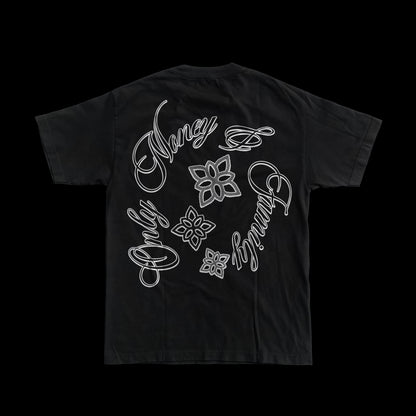 HOODPLACESPORT S/O GRUNT67 BLACK/WHITE