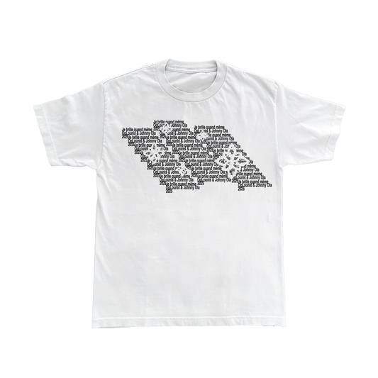 T-SHIRT "JE BRILLE QUAND MEME" version noir